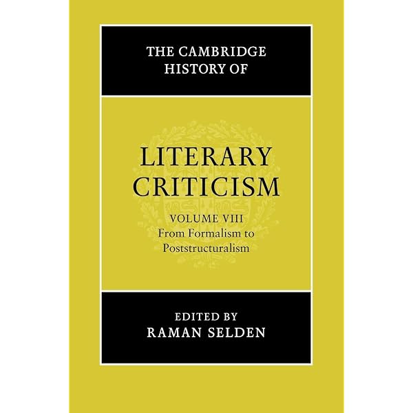 Amazon.com: The Cambridge History of Literary Criticism, Vol. 7